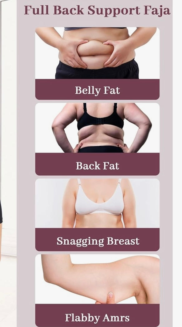 Bra/arm/stomach upper compression faja
