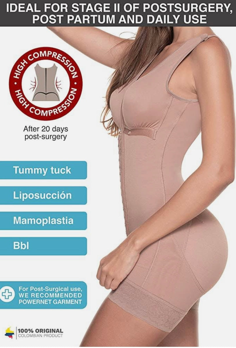 Mocha Bra with Colombiana Faja “7051G”
