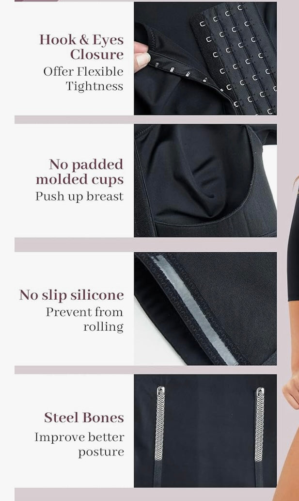 Bra/arm/stomach upper compression faja