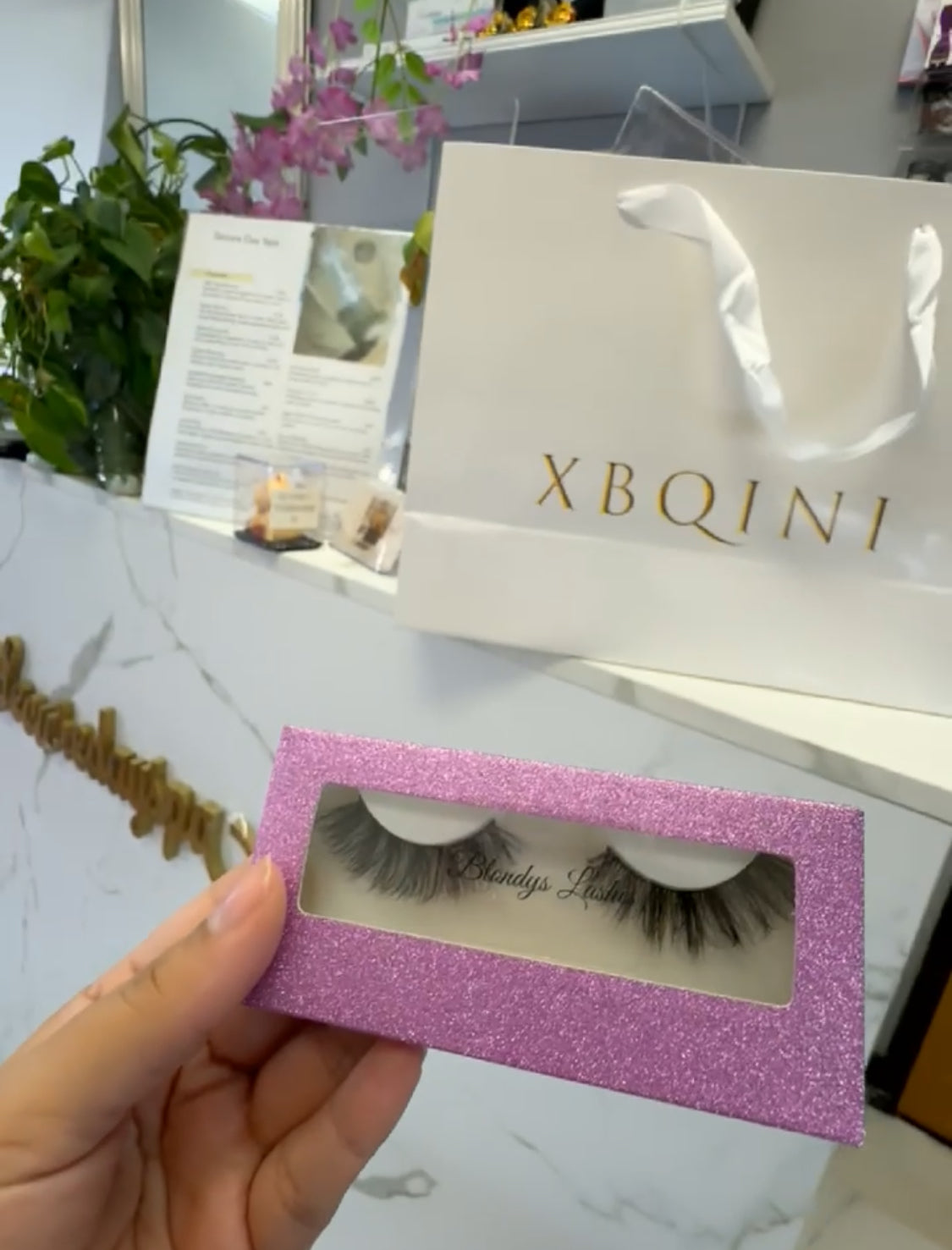 Blondy lashes