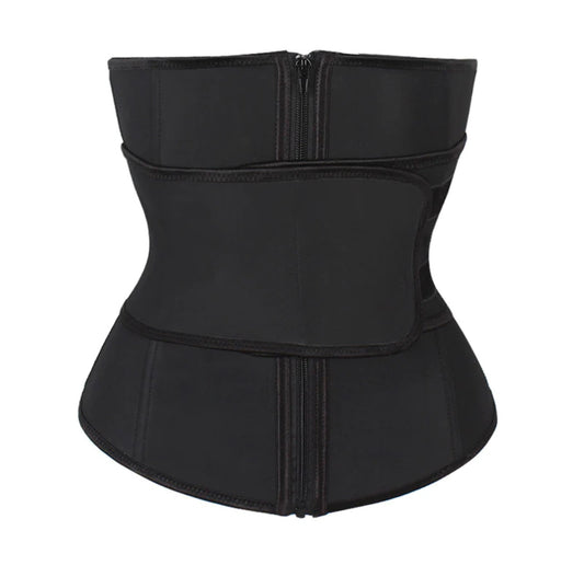 Latex Waist Trainer Sauna Belt Hourglass Shaper Corset