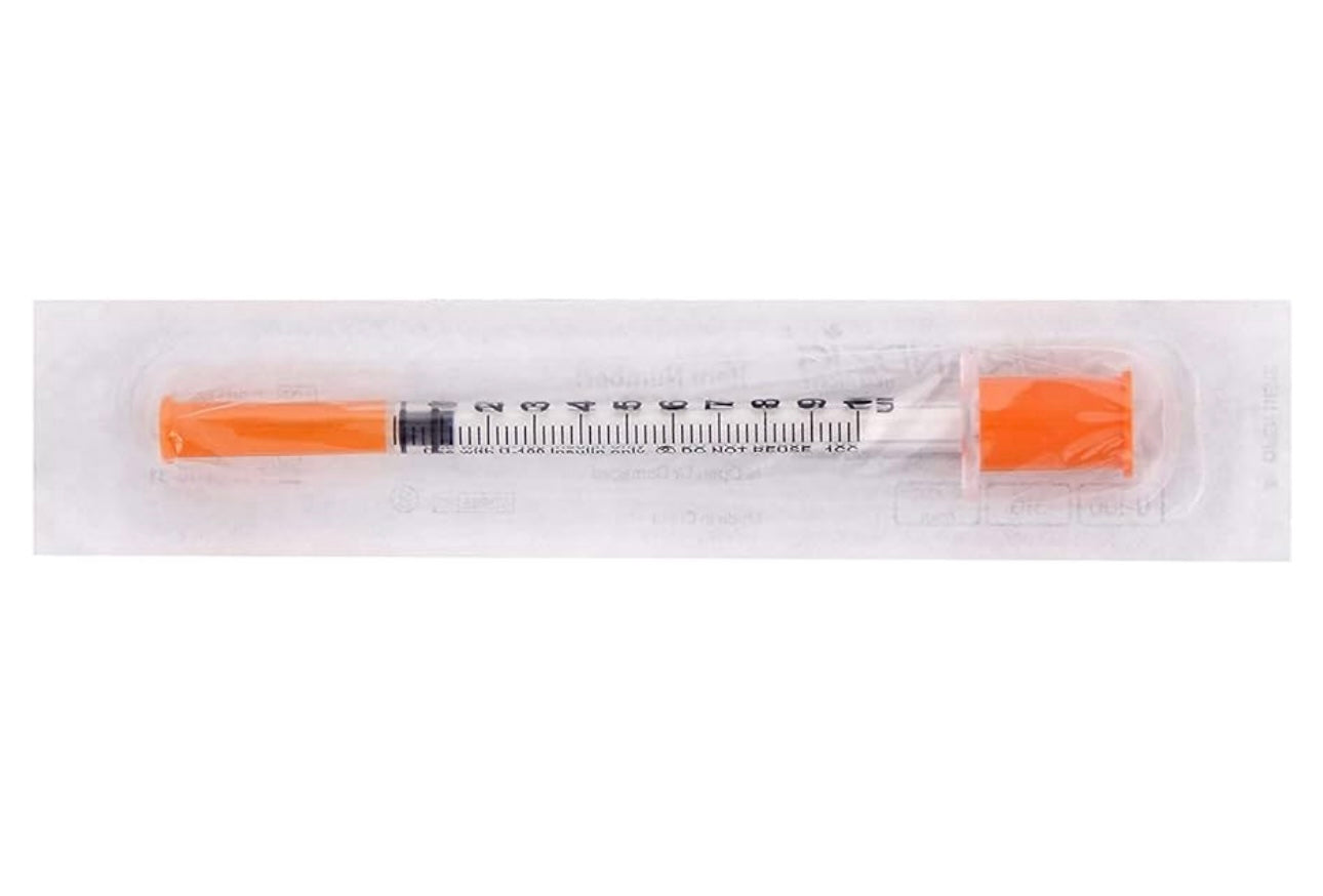 Insulin Syringes 31G 1cc 5/16" 15 syringes