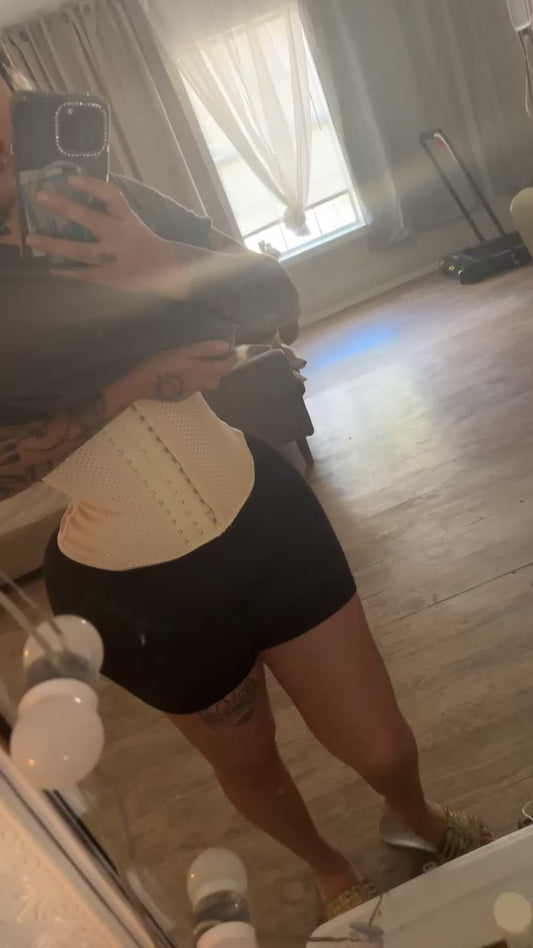 Long torso corset waist trainer