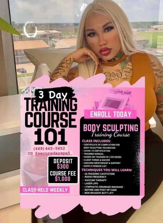 3 Day Training “Body Sculpting”