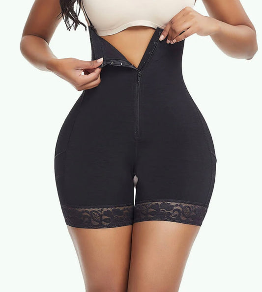 Post Surgery Strapless Zipper Long Shorts Body Shaper “713OC”